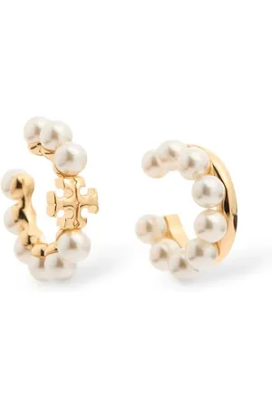 Tory Burch Kira Pearl Ear Cuff Set