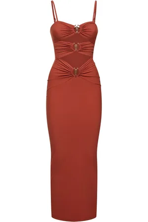 CHRISTOPHER ESBER Cutout Midi Dress