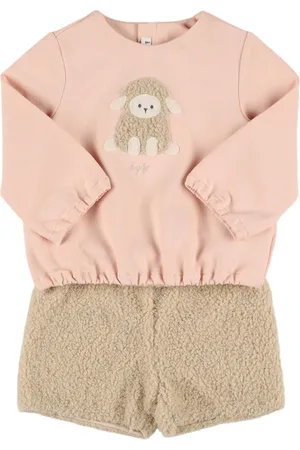 Il gufo Stretch Jersey Sweatshirt & Shorts