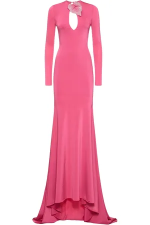 GIUSEPPE DI MORABITO Stretch Jersey Midi Dress