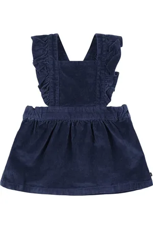 Petit Bateau Cotton Blend Chambray Dress