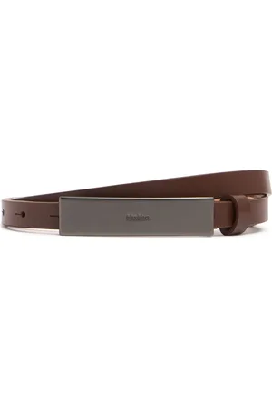 Max Mara Newplate 15 Leather Belt