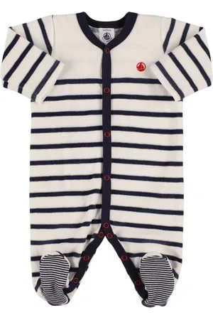 Petit Bateau Printed Cotton Romper