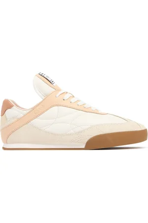 Chloé Kick Leather Lace-up Low Sneakers