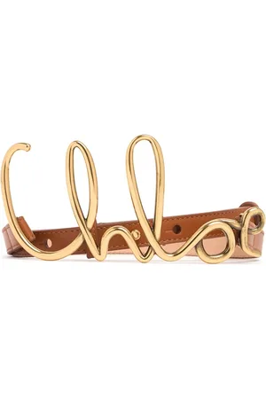 Chloé Logo Leather Belt
