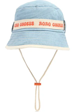 Bobo Choses Cotton Denim Bucket Hat