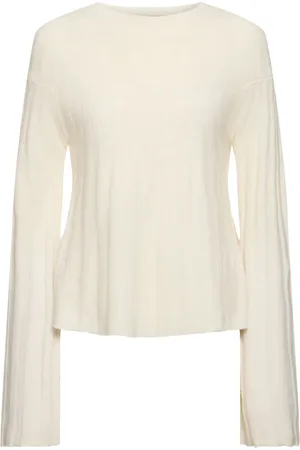 Loulou Studio Koro Ribbed Knit Wool Blend Sweater