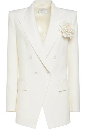 GIUSEPPE DI MORABITO Stretch Wool Double Breasted Blazer