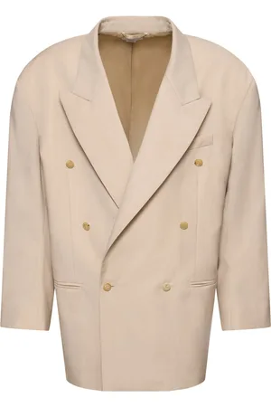 Hed Mayner Light Wool Double Breasted Blazer
