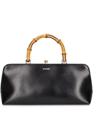 Jil Sander Sm Goji Leather Top Handle Bag