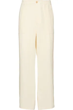 CELLAR DOOR Sasha Paper Military Pants W/ Chink Back