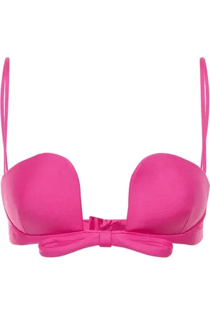 VALENTINO Wool & Silk Crepe Bra Top