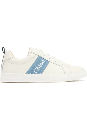 Chloé Leather Sneakers W/logo