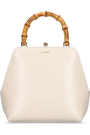Jil Sander Small Goji Square Frame Leather Bag