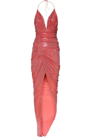 ALEXANDRE VAUTHIER Embellished Stretch Jersey Midi Dress