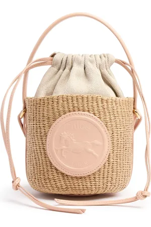 Chloé Horse Medallion Paper Bucket Bag