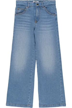 Chloé Cotton Blend Denim Pants