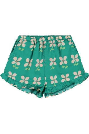 Hello Simone Printed Cotton Muslin Shorts