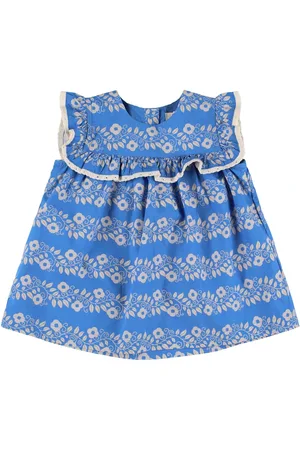 Hello Simone Printed Cotton Poplin Dress