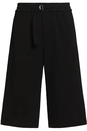 Ami Oversized Cotton Bermuda Shorts