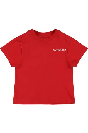 Sporty & Rich Printed Cotton Jersey T-shirt