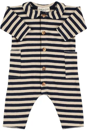 Babe & Tess Cesare Cotton Blend Romper