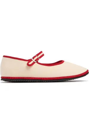 VIBI VENEZIA 10mm Mary Jane Paraggi Cotton Slippers