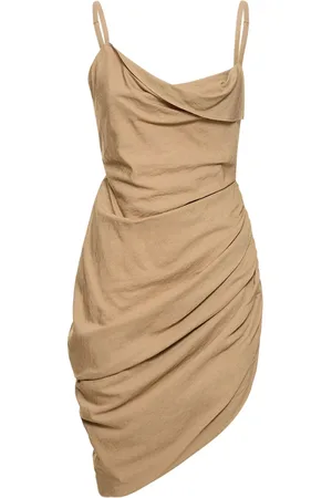 Jacquemus La Robe Saudade Crepe Mini Dress