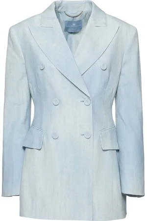 ERMANNO SCERVINO Viscose Tailoring Double Breasted Blazer