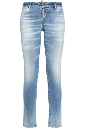 Dsquared2 Jennifer Stretch Mid Rise Jeans