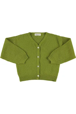 Babe & Tess Cotton Knit Cardigan