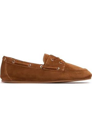 Stuart Weitzman 10mm Tinsley Suede Loafers