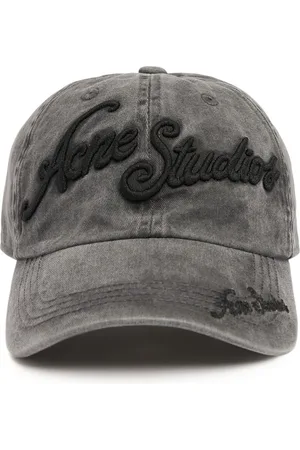 Acne Studios Carliy Logo Cotton Cap