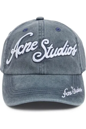 Acne Studios Carliy Logo Cotton Cap