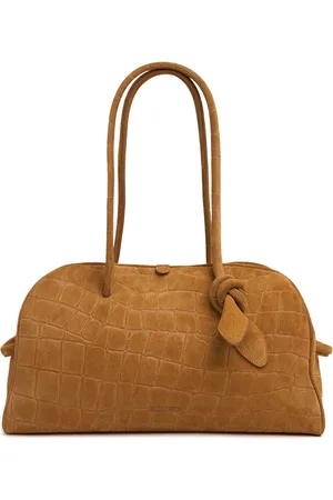Jacquemus Le Turismo Croc Suede Shoulder Bag