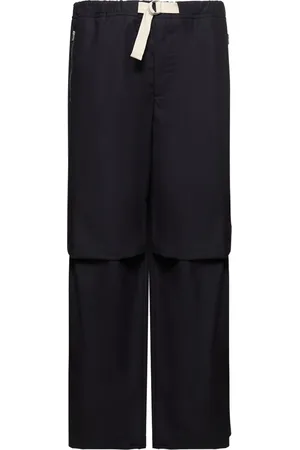 Jil Sander Relaxed Fit Cotton Pants