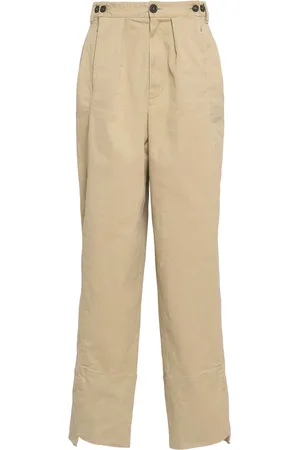Dsquared2 L.a. Easy Cotton Twill Wide Pants