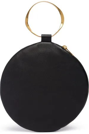 The Row Round Bracelet Matte Nappa Clutch