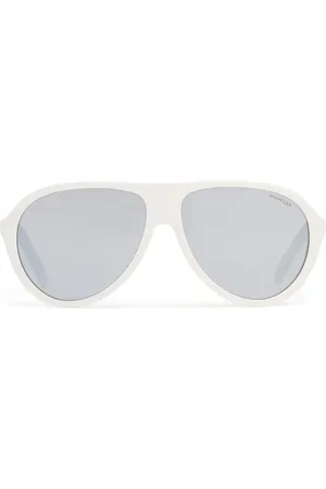 Moncler Roque Pilot Polarized Sunglasses