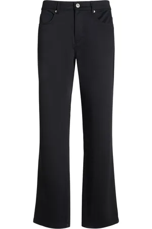 Ami Compact Cotton Straight Pants