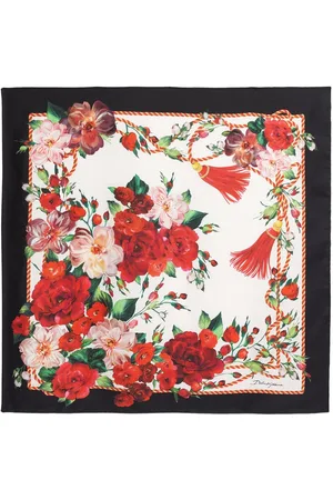 Dolce & Gabbana Printed Silk Scarf