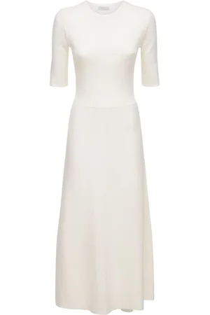 GABRIELA HEARST Seymore Wool Blend Knit Midi Dress