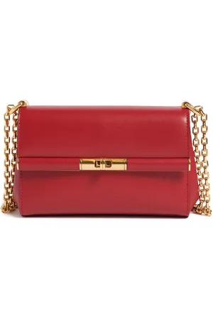 Dolce & Gabbana Marlene Palmellato Leather Shoulder Bag