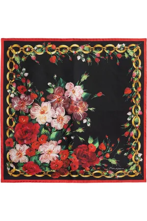 Dolce & Gabbana Printed Silk Scarf