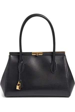 Dolce & Gabbana Small Marlene Palmellato Leather Bag
