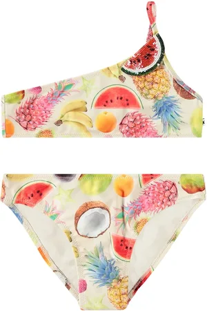 Molo Printed Recycled One-shoulder Bikini