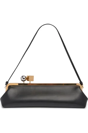 Jacquemus La Pochette Salon Leather Shoulder Bag