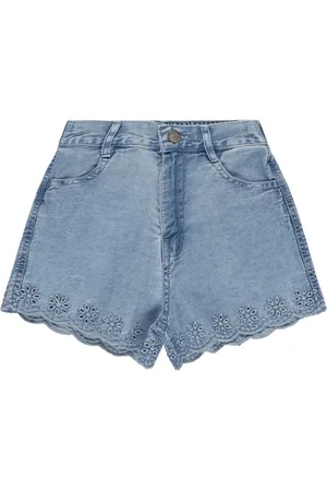 The New Society Cotton Chambray Shorts