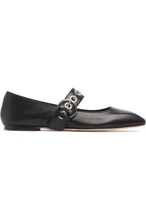 Aeyde 10mm Uma Nappa Leather Ballerina Flats
