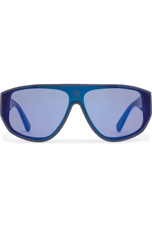 Moncler Tronn Shield Acetate Mask Sunglasses